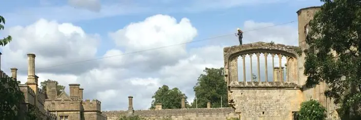 Sudeley Castle Repairing the Great Banqueting Hall Ruin