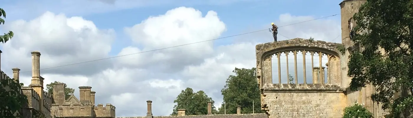 Sudeley Castle Repairing the Great Banqueting Hall Ruin